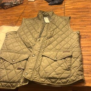 Polo army green l quilted  new